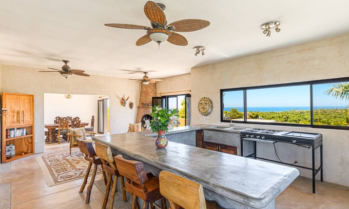 Ensenada House | Stunning 360 degree views of Todos Santos, ocean, mountains, and town.