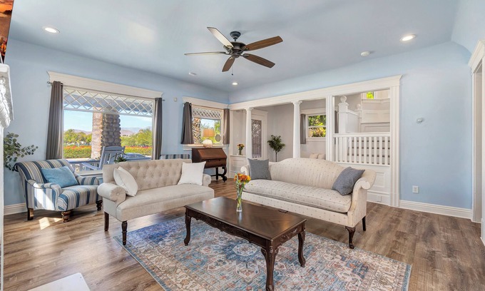 Downtown Riverside House | Stunning 4-bedroom home RIGHT Downtown Riverside with parking, WiFi and AC