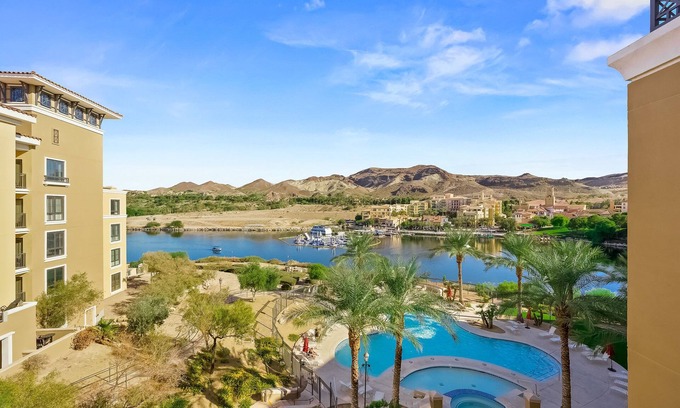 Lake Las Vegas Condo | Stunning Lakeview 2BR with Pool, Lake Las Vegas