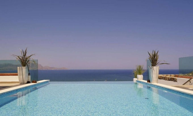Vlicha Villa | Stunning Luxury Villa with HEATED INFINITY POOL in Lindos - Vlycha, Rhodes