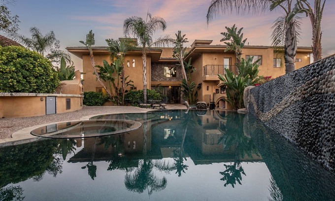 Escondido House | Stunning Mountain Top Resort w/Views: Pool/Hot Tub & Pool Table