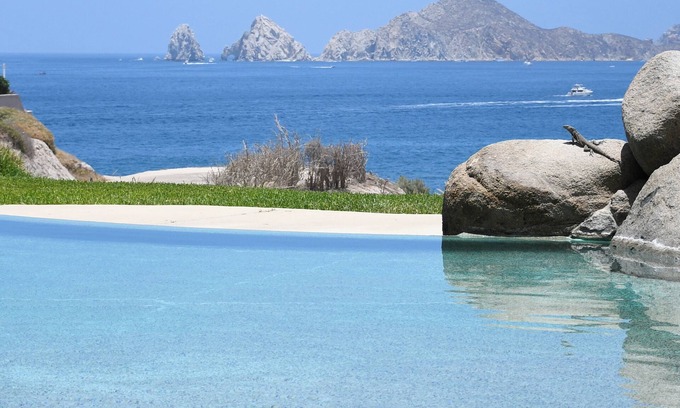 Cabo Bello Condo | Stunning Ocean and Arch View in tranquil Cabo San Lucas