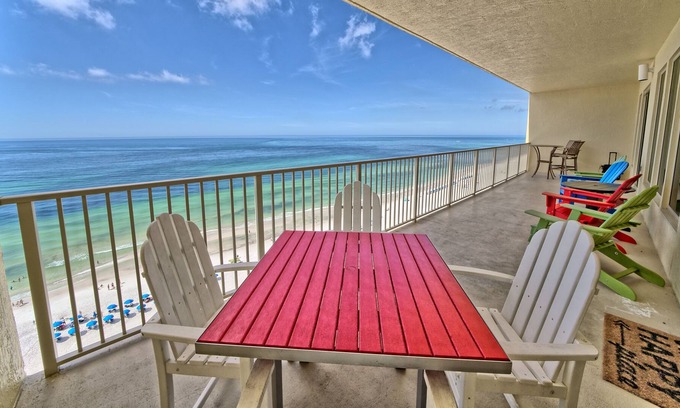 Thomas Drive Condo | Stunning Ocean View Condo with Direct Access to Beach - Unit 1506 by RedAwning