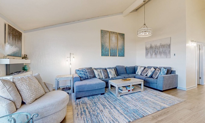 Castroville House | Stunning ocean-view home with W/D, sauna, tennis court, & patio - beach access