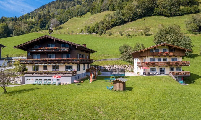 Goldegg Apartment | Stunning panorama, space, tranquillity and a swimming pool