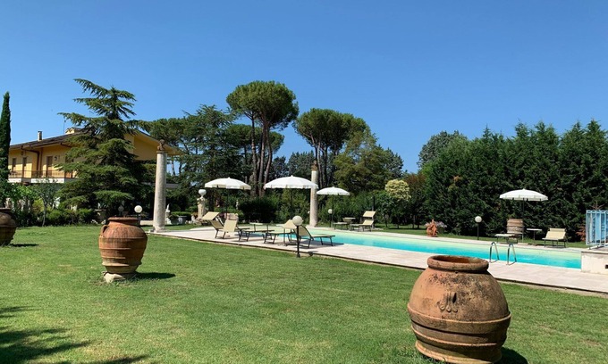 Tregozzano Villa | Stunning private villa for 8 people with private pool, WIFI, TV and terrace
