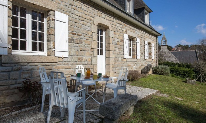 Port-Manech House | Stunning private villa for 7 people with WIFI, TV, terrace and parking