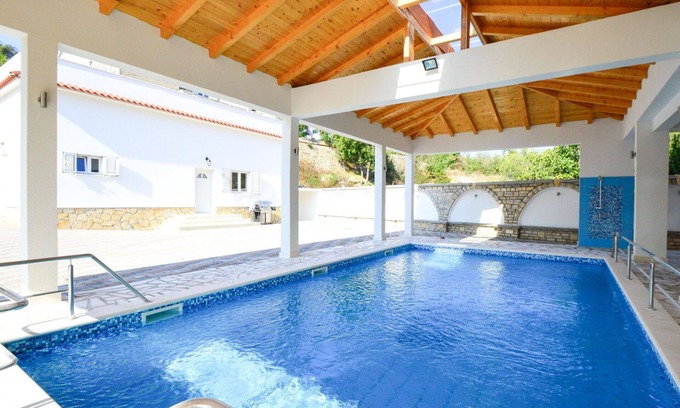 Zaton House | Stunning private villa for 14 guests with private pool, hot tub, WIFI, A/C, TV, terrace and park.