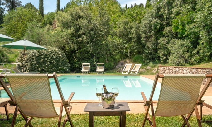 Villabuona Villa | Stunning private villa with private pool, WIFI, TV, terrace, panoramic view, parking, close to Lucca
