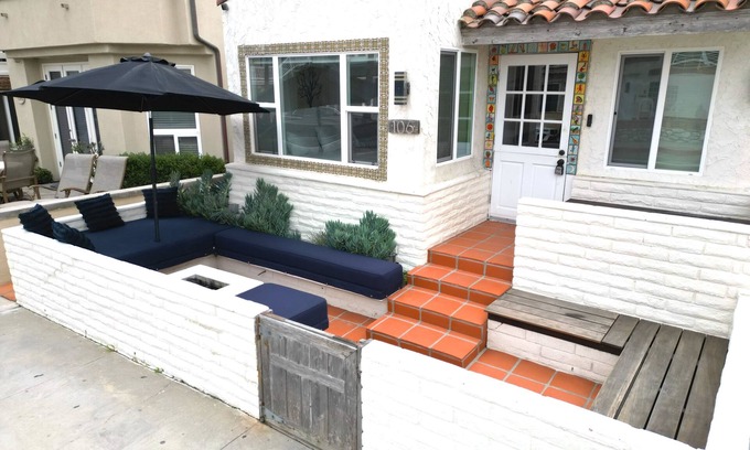 West Newport Cottage | Stunning Spanish Cottage Ocean Views Steps from the Ocean in Newport Beach!