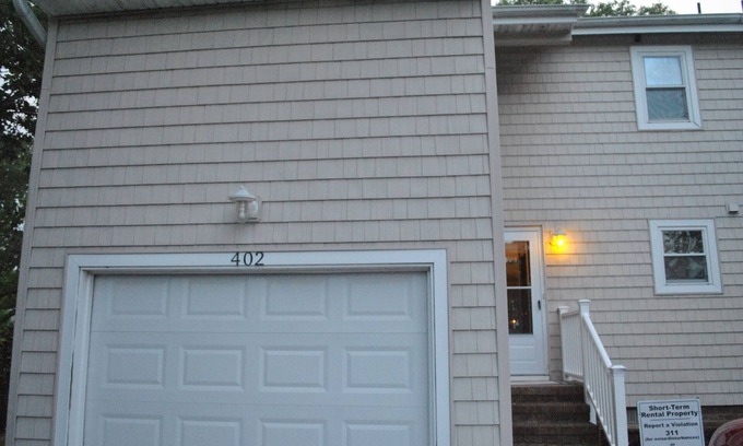 Croatan Beach House | Stunning view of Lake Christine w/a 3-min walk to Croatan beach!