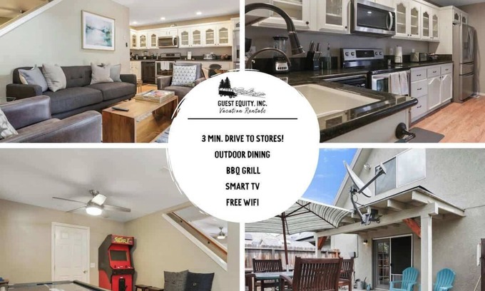 Visalia House | Stunning Visalia Home W Game Room
