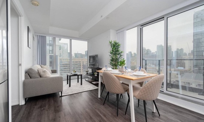 Garden District Apartment | Stylish 1BR Condo in Toronto