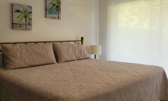 Tambor Apartment | Stylish 2BR/2BA condo near the beach in gated Los Delfines Golf and Country Club