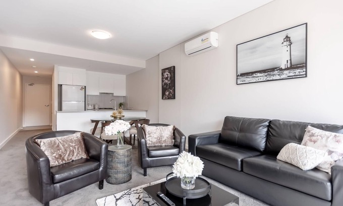 Bankstown Apartment | Stylish 2BR Apartment with Balcony
