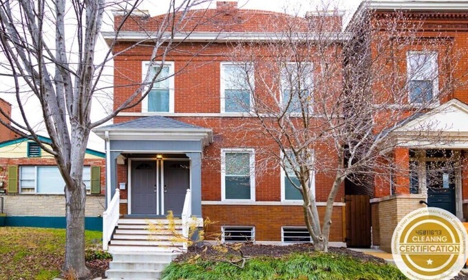 Tower Grove East House | Stylish 4BR w/Office, Deck, Gardens/ABODEbucks