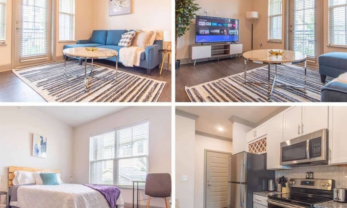 Buechel Apartment | Stylish and Serene 1BR Suite | Pool, Parking, and