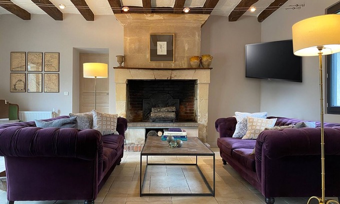 Saint-Jean-Saint-Germain Other | Stylish farmhouse with pool, sleeps 8-10