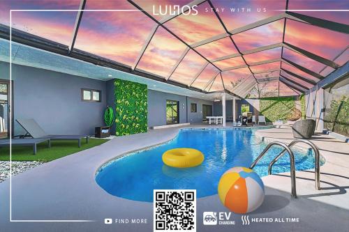 Cutler Bay House | Stylish Haven Heated Pool Pool Table L28