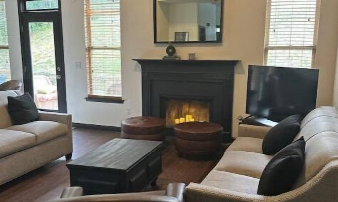 Adairsville House | Stylish Retreat in Adairsville: with Arcade Machine and Shared Pool