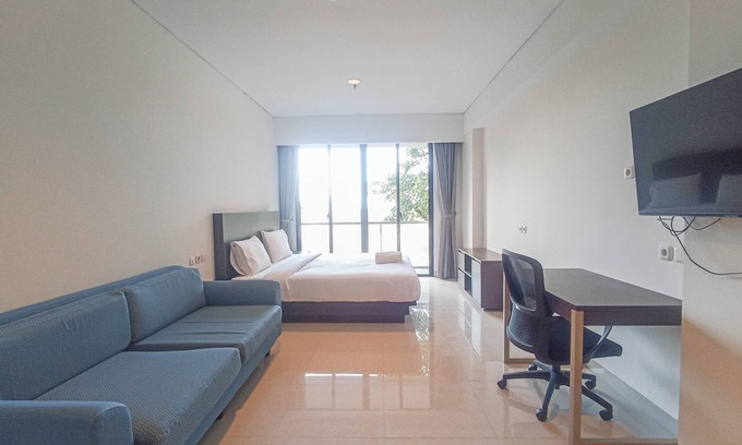 By Pass Ngurah Rai Apartment | Stylish Studio (No Kitchen) Apartment At Skales Residence Nusa Dua Bali