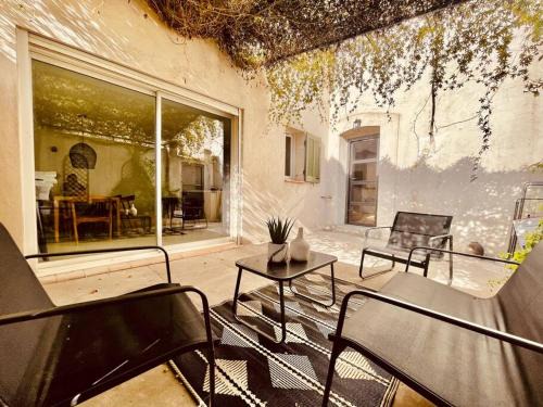 Saint-Victor Villa | Sublime maison de Ville pour 6Pers, 2 chambres, au calme absolu