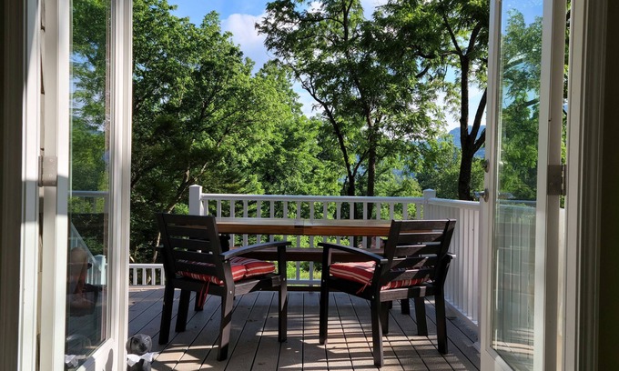 Weaverville House | Sugar Ridge, near Asheville, nice valley view, Modern country home on 10+ acres