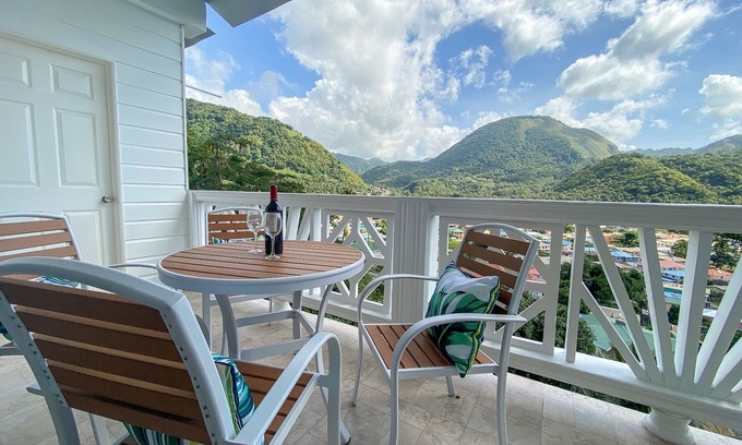 Soufriere Apartment | *Sugarmon Villas* Moringa Suite With Lovely View
