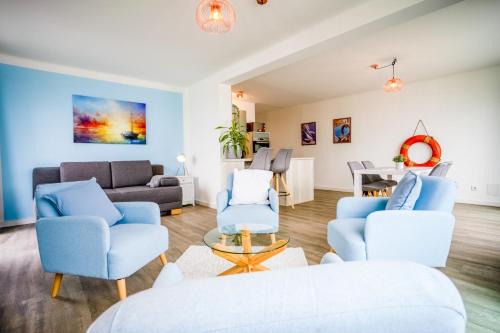 Groemitz Apartment | Suite 45 "Strandglück" mit Meerblick
