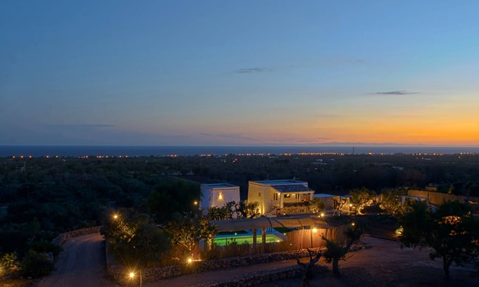 Alliste Villa | Suite antica Torre dell'alto mare