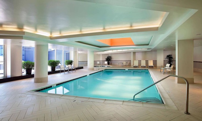 Friendship Heights Hotel | Suite Experience near Washington DC | EV Charging Stations | Pool