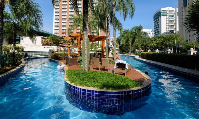 Barra da Tijuca Apartment | Suite Pool and gym Bpremium T6 Z10