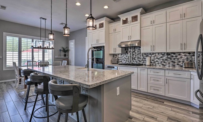 Montecito in Estrella House | Sun-Dappled Goodyear Home w/Hot Tub & Fire Pit