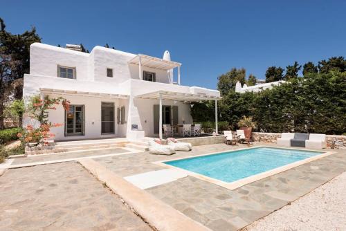 Drios Villa | Sun Drop I with private pool Drios beach Paros