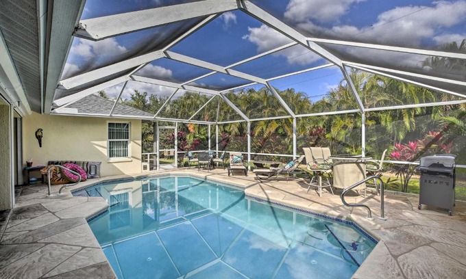 Trafalgar House | Sun-Soaked Cape Coral Getaway with Heated Pool