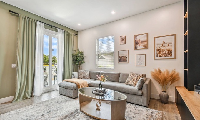Historic Old Northeast Apartment | Sun Soaked Designer Condo with Patio