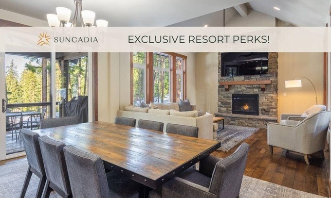 Cle Elum House | Suncadia 5 Bed Home Pool Table Golf View