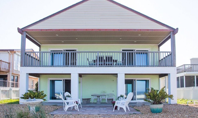 Vilano Beach House | Sundance LUXURY beach HOUSE, WHOLE HOUSE on OCEAN. 93 5 star reviews