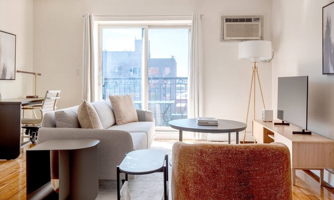 Boerum Hill Apartment | Sunny Boerum Hill 2BR w/ W/D, Balcony & Roof, nr BAM, by Blueground