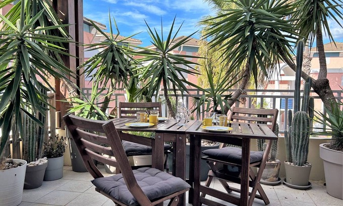 Cavaliere Beach Apartment | Sunny Duplex 100m from Beach with Terrace, Private Parking, and Modern Amenities