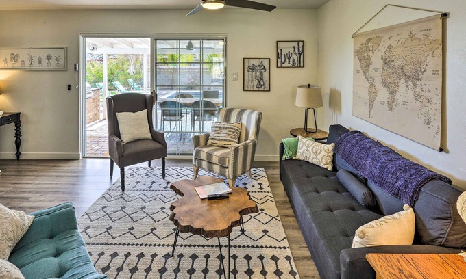 Cavalier Vista House | Sunny + Modern Scottsdale Home w/ Heated Pool