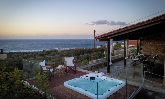 Livadia Villa | Sunny villa with unique sea view!