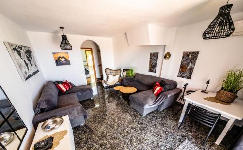 Puerto de Mazarron Villa | SunRise Den, a pie de playa, vista al mar y piscina