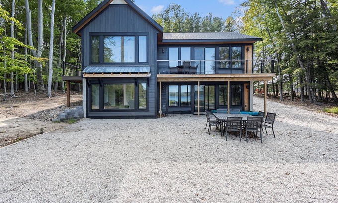 Kewadin House | 🛶 Sunrise Sands Retreat | Torch Lakefront Home w/Beach & Dock | Game Room ➠ 2364