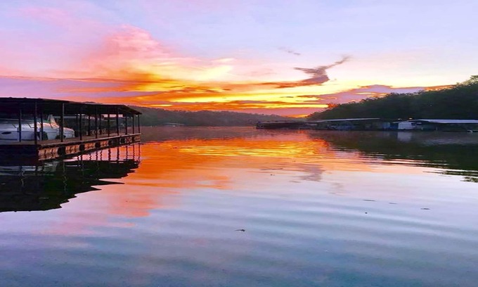 Sunrise Beach Cabin | Sunrise Shores Cabin #1 Lake Front with a POOL!