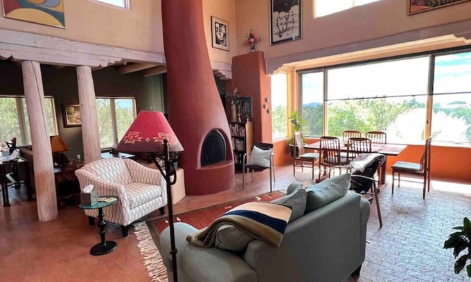 Eldorado at Santa Fe House | Sunset Art House! 3 bed/3 bath with Grand Piano