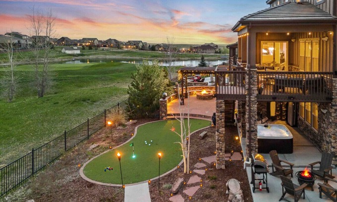 Aurora House | Sunset Casa: Golf & Lake Views, Hot Tub, Fire Pit, Sleeps 23