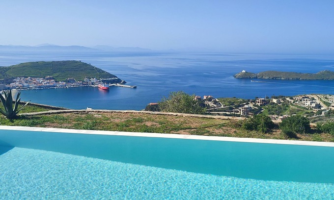 Korissia Villa | Sunset heaven villa on Kea island