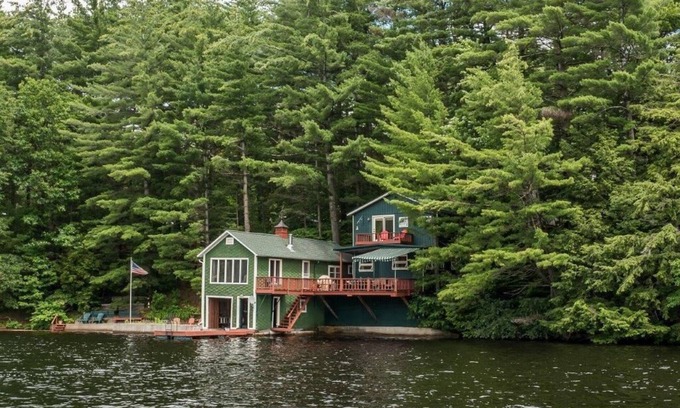 Colton Cottage | Sunset Lodge: A Waterfront, Boathouse and Dock, Colton, NY