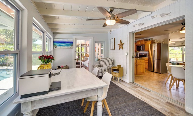 Lakewood Park House | ‘Sunshine & Happiness’ Fort Pierce Rental w/Pool!